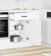 Küchenunterschrank Kalmar Weiß Holzwerkstoff