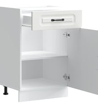 Küchenunterschrank Kalmar Weiß Holzwerkstoff
