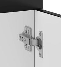 Küchenunterschrank Kalmar Schwarz Holzwerkstoff