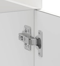 Küchenunterschrank Kalmar Hochglanz-Weiß Holzwerkstoff