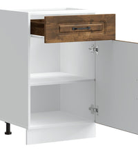 Küchenunterschrank Kalmar Räuchereiche Holzwerkstoff