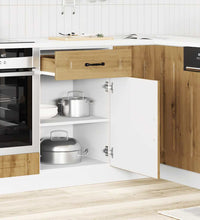 Küchenunterschrank Kalmar Artisan-Eiche Holzwerkstoff