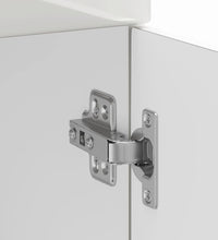 Küchenunterschrank Kalmar Hochglanz-Weiß Holzwerkstoff