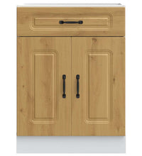 Küchenunterschrank Kalmar Artisan-Eiche Holzwerkstoff