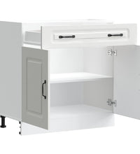 Küchenunterschrank Kalmar Weiß Holzwerkstoff
