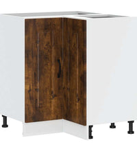 Küchen-Eckunterschrank Kalmar Räuchereiche Holzwerkstoff
