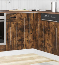 Küchen-Eckunterschrank Kalmar Räuchereiche Holzwerkstoff