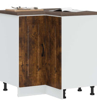 Küchen-Eckunterschrank Kalmar Räuchereiche Holzwerkstoff