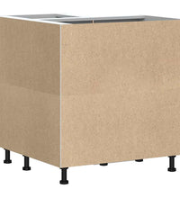 Küchen-Eckunterschrank Kalmar Braun Eichen-Optik Holzwerkstoff