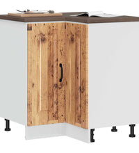 Küchen-Eckunterschrank Kalmar Altholz-Optik Holzwerkstoff
