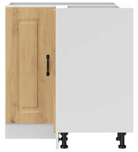 Küchen-Eckunterschrank Kalmar Artisan-Eiche Holzwerkstoff
