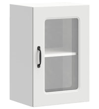 Küchen-Hängeschrank mit Glastür Kalmar Weiß Holzwerkstoff
