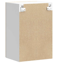 Küchen-Hängeschrank mit Glastür Sonoma-Eiche Holzwerkstoff