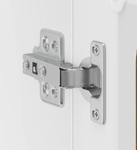 Küchen-Hängeschrank mit Glastür Kalmar Braun Eichen-Optik