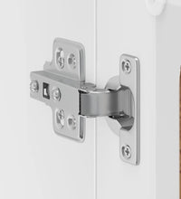 Küchen-Hängeschrank mit Glastür Altholz-Optik Holzwerkstoff