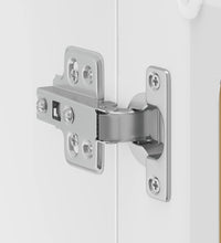 Küchen-Hängeschrank mit Glastür Artisan-Eiche Holzwerkstoff