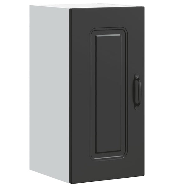 Küchen-Hängeschrank Kalmar Schwarz Holzwerkstoff