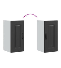 Küchen-Hängeschrank Kalmar Schwarz Holzwerkstoff