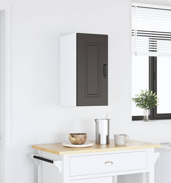 Küchen-Hängeschrank Kalmar Schwarz Holzwerkstoff