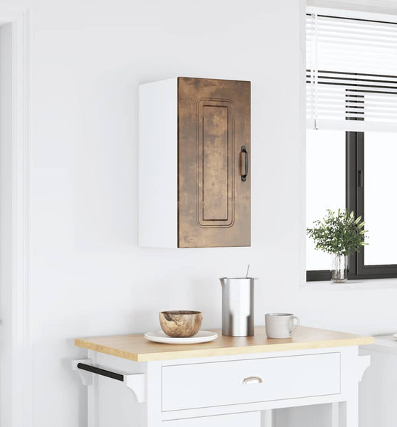Küchen-Hängeschrank Kalmar Räuchereiche Holzwerkstoff