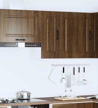 Küchen-Hängeschrank Kalmar Braun Eichen-Optik Holzwerkstoff