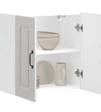 Küchen-Hängeschrank Kalmar Hochglanz-Weiß Holzwerkstoff