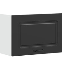 Küchen-Hängeschrank Kalmar Schwarz Holzwerkstoff