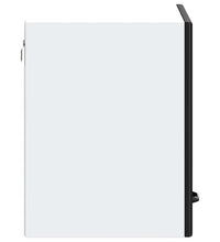 Küchen-Hängeschrank Kalmar Schwarz Holzwerkstoff
