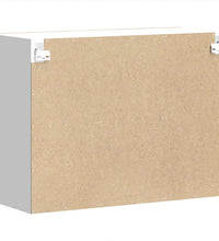Küchen-Hängeschrank mit Glastür Altholz-Optik Holzwerkstoff