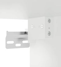 Küchen-Hängeschrank mit Glastür Altholz-Optik Holzwerkstoff