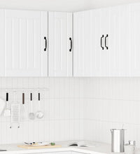 Küchen-Eckhängeschrank Kalmar Weiß Holzwerkstoff