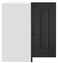 Küchen-Eckhängeschrank Kalmar Schwarz Holzwerkstoff