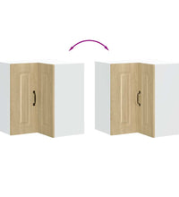 Küchen-Eckhängeschrank Kalmar Sonoma-Eiche Holzwerkstoff