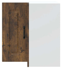 Küchen-Eckhängeschrank Kalmar Räuchereiche Holzwerkstoff