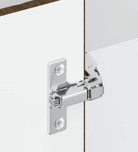 Küchen-Eckhängeschrank Kalmar Braun Eichen-Optik Holzwerkstoff
