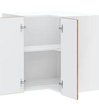 Küchen-Eckhängeschrank Kalmar Altholz-Optik Holzwerkstoff