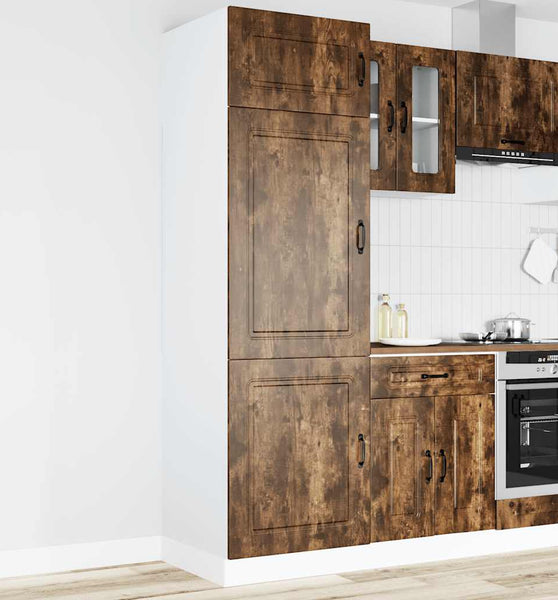 Küchenschrank Kalmar Räuchereiche Holzwerkstoff