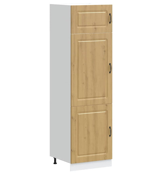 Küchenschrank Kalmar Artisan-Eiche Holzwerkstoff