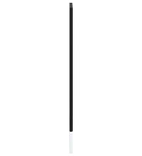 Geschirrspülerblende Kalmar Schwarz 45x1,5x67 cm Holzwerkstoff