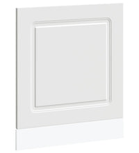 Geschirrspülerblende Kalmar Weiß 60x1,5x67 cm Holzwerkstoff