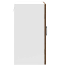 Küchen-Hängeschrank mit Glastür Kalmar Braun Eichen-Optik