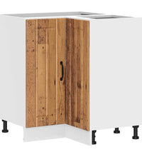 Küchen-Eckunterschrank Lucca Altholz-Optik Holzwerkstoff