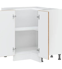 Küchen-Eckunterschrank Lucca Altholz-Optik Holzwerkstoff