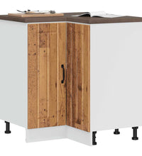 Küchen-Eckunterschrank Lucca Altholz-Optik Holzwerkstoff