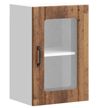 Küchen-Hängeschrank mit Glastür Lucca Altholz-Optik