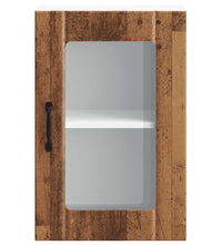 Küchen-Hängeschrank mit Glastür Lucca Altholz-Optik