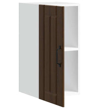 Küchen-Hängeschrank Lucca Braun Eichen-Optik Holzwerkstoff
