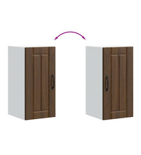 Küchen-Hängeschrank Lucca Braun Eichen-Optik Holzwerkstoff