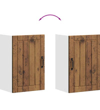 Küchen-Hängeschrank Lucca Altholz-Optik Holzwerkstoff