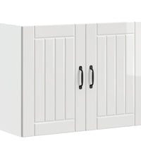 Küchen-Hängeschrank Lucca Hochglanz-Weiß Holzwerkstoff